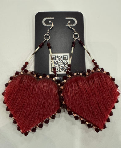 Seal Skin hearts and crystals