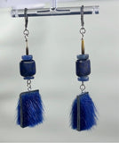 Small Blue Seal Fur with Kyanite & Lapis