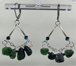 Ruby Zoisite Chandeliers